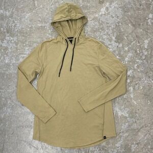 Ninth Hall Shirt Adult Large Tan Hoodie Long Sleeve Lightweight Pullover Sweater